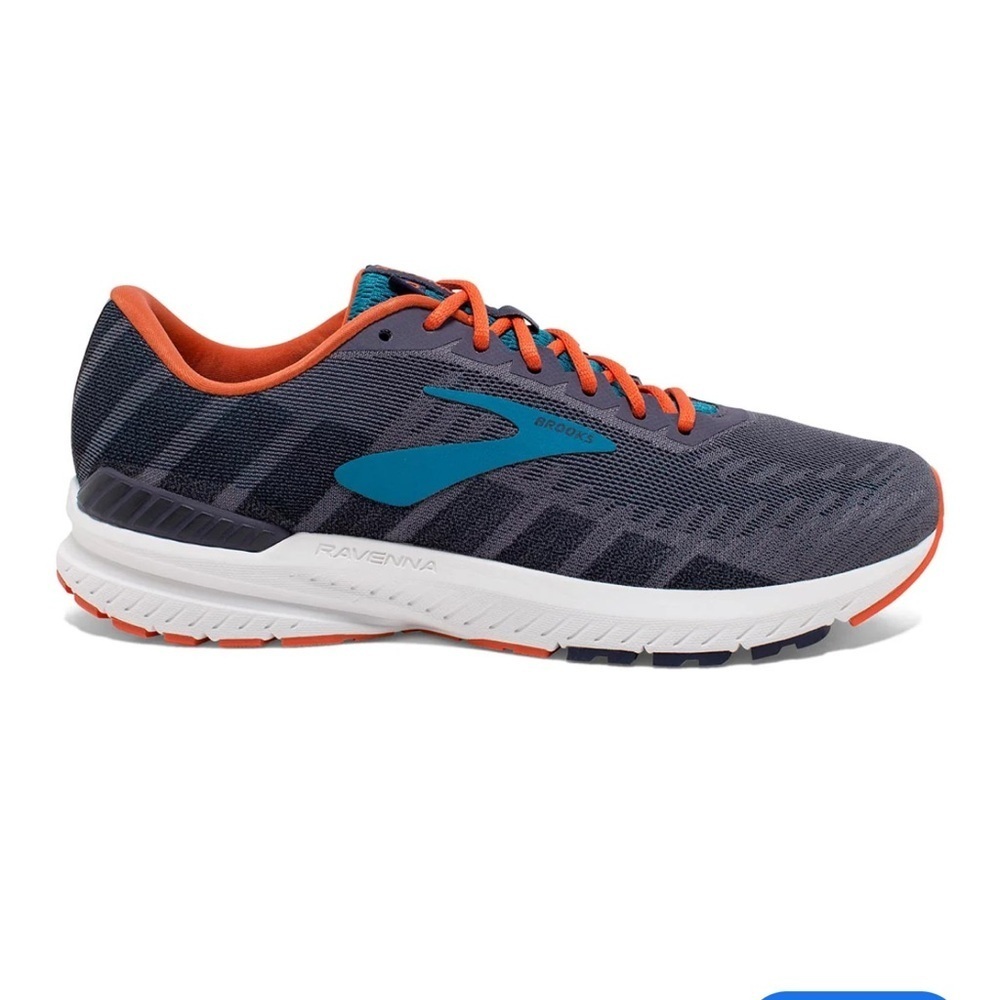 Brooks Men's Shoes - Navy and Orange